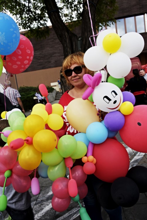 Balonková lady...