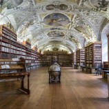 Knižnica na Strahovskom kláštore v Prahe