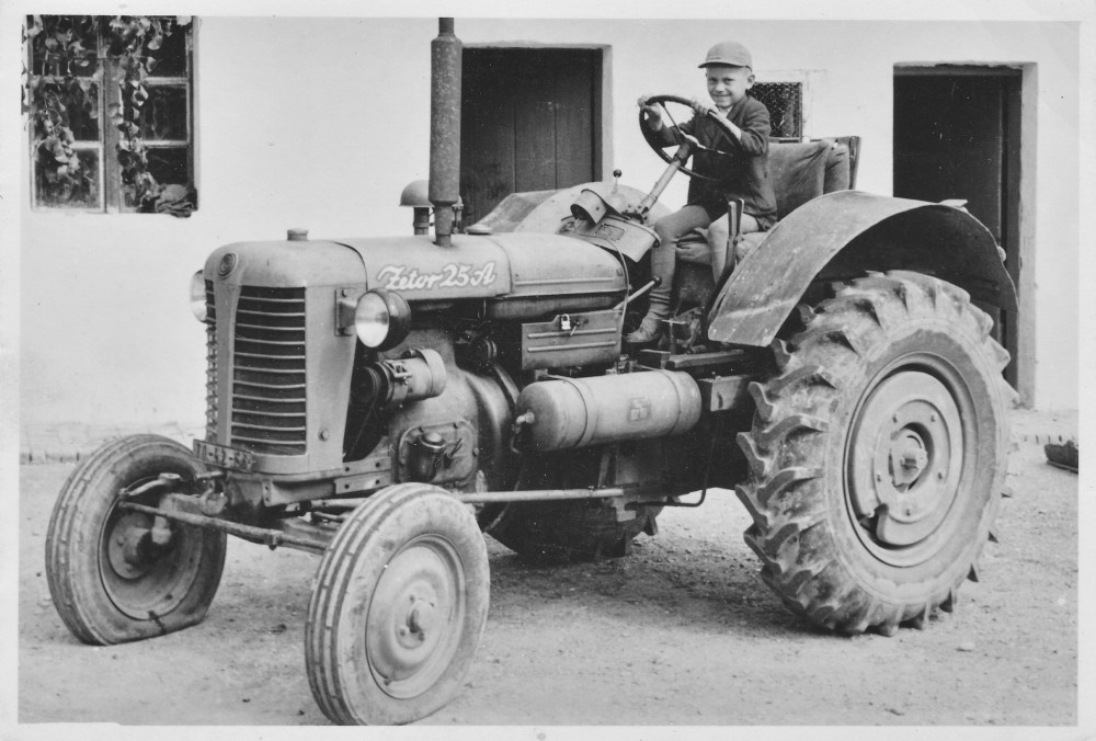 Nadšený traktorista