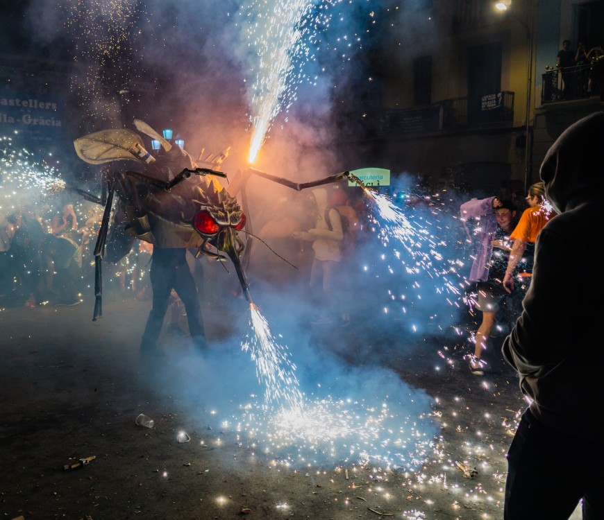 Barcelonské slavnosti...