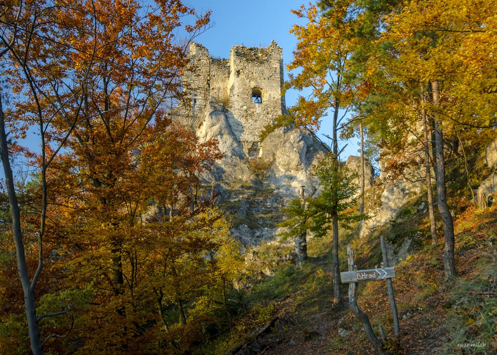 Hrad Hričov.