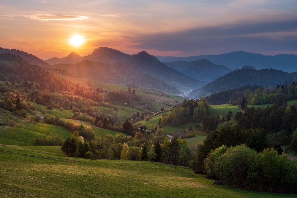 Podvečer v Lesnici