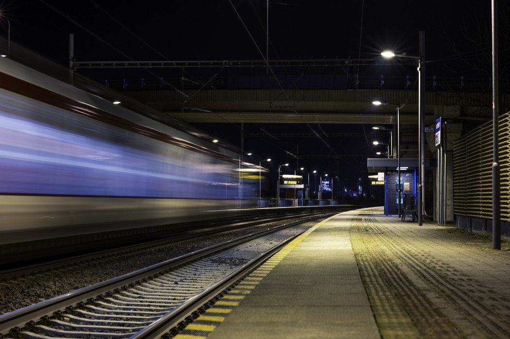 railway into the dark