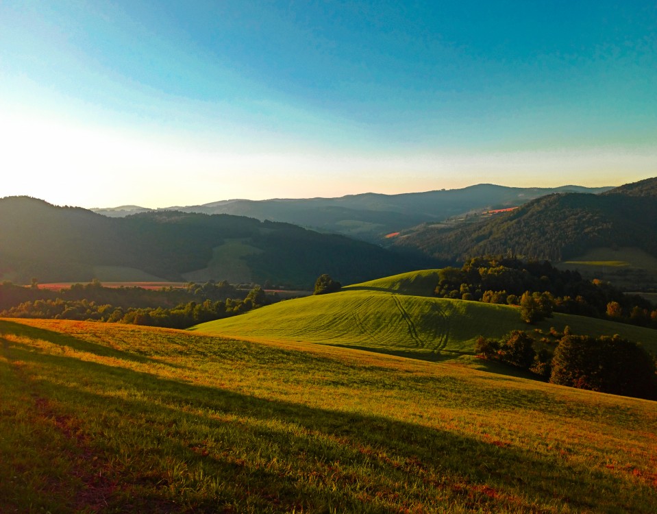 Lysá pod Makytou a západ slnka