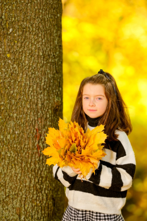 ... slečna s kyticou ...