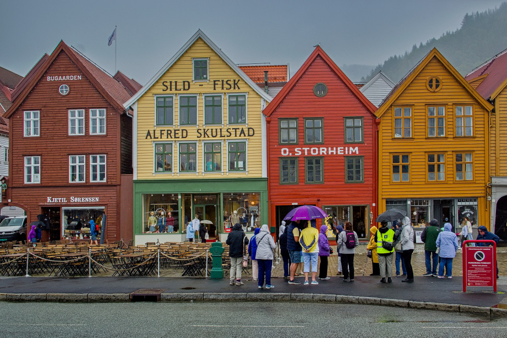 Trochu daždivý BERGEN