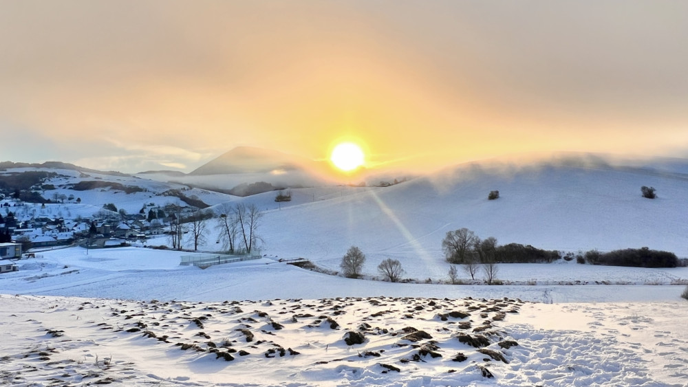 Hmlisté ráno v Turci