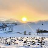 Hmlisté ráno v Turci