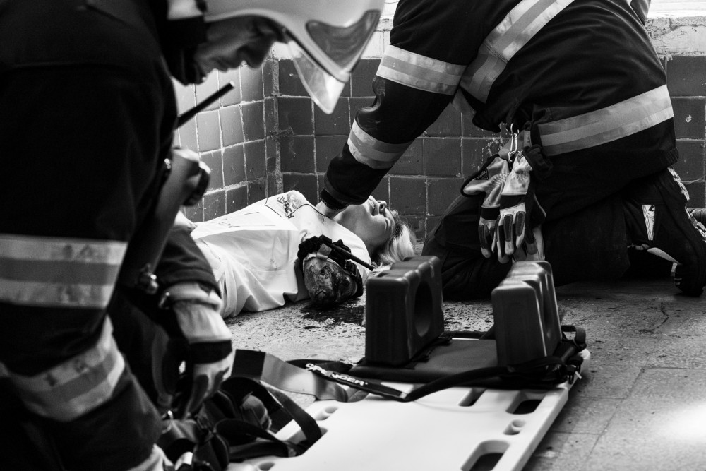 Autentický tréning záchranných zložiek