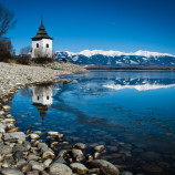 Zima na Liptovskej Mare.