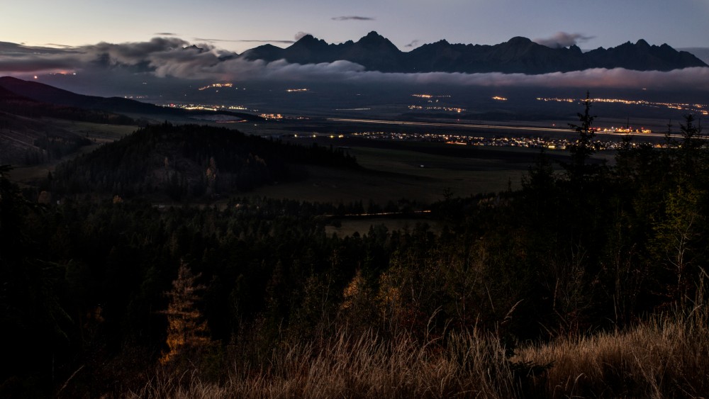 Tatry - stmievanie