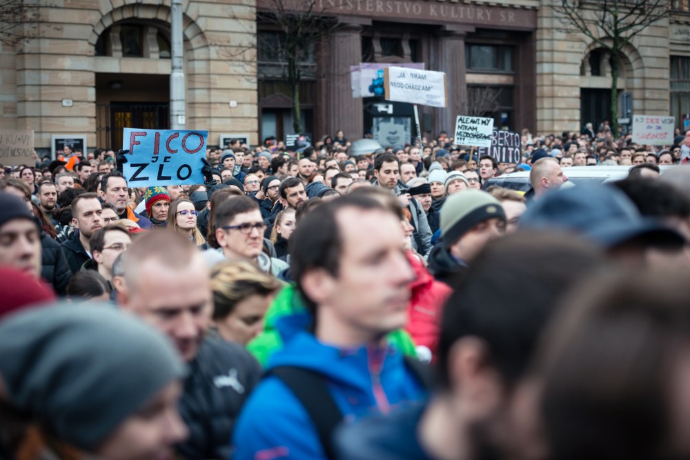 Za slušné Slovensko - marec 2018