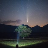 Sledovanie kométy Neowise nad Západnými Tatramy